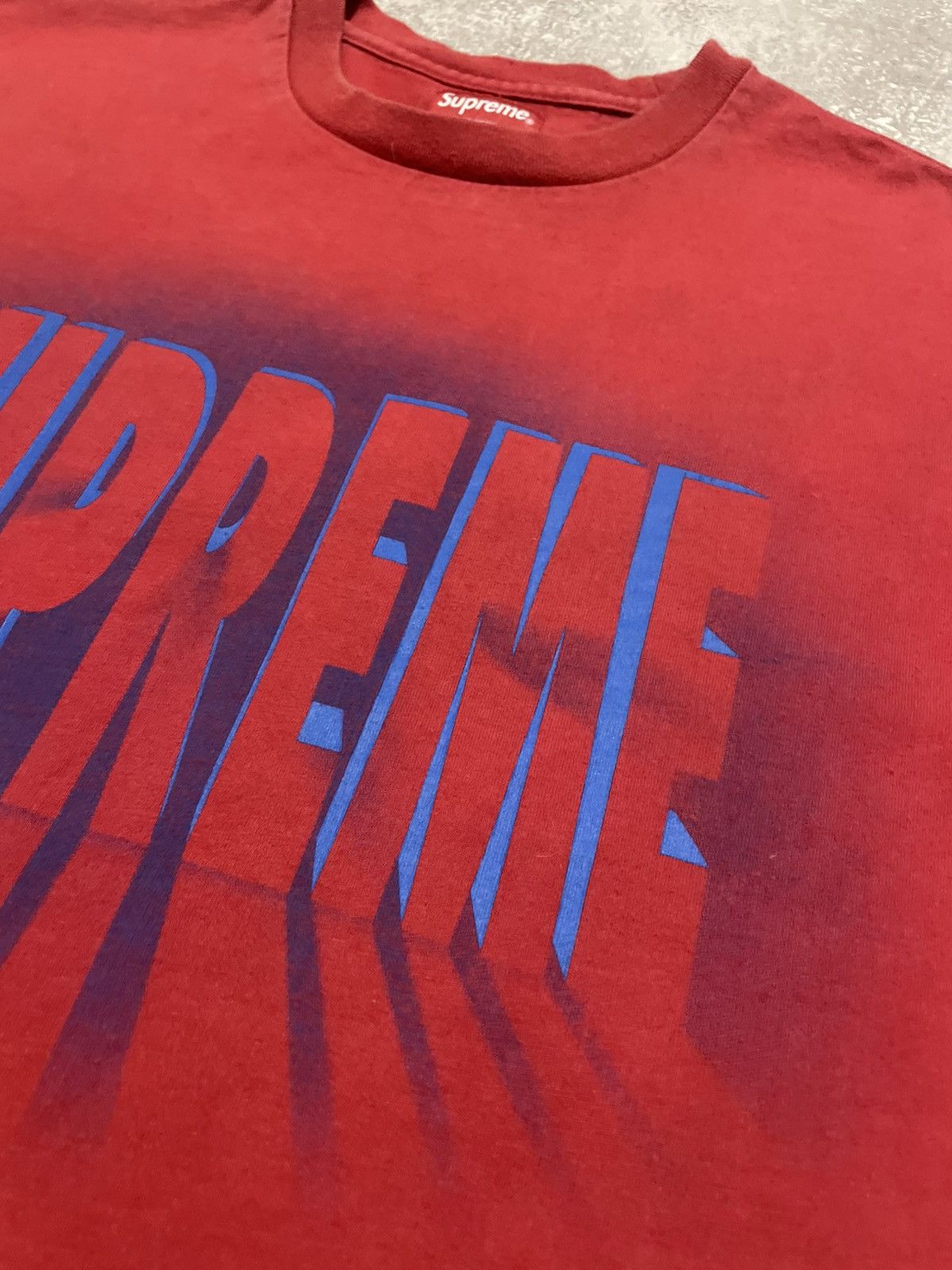 Hypebeast × Supreme Supreme Big Logo Red T-Shirt Size US M / EU 48-50 / 2 - 11 Thumbnail