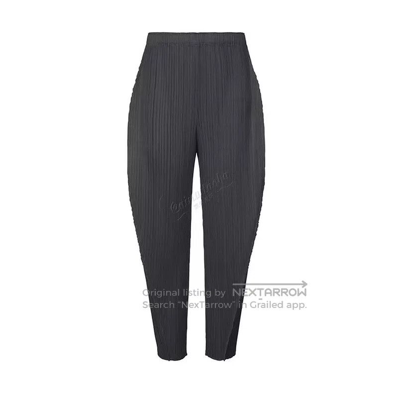 Issey Miyake Issey Miyake Pants Blue Black Size 25" / US 0 / IT 36 - 4 Thumbnail