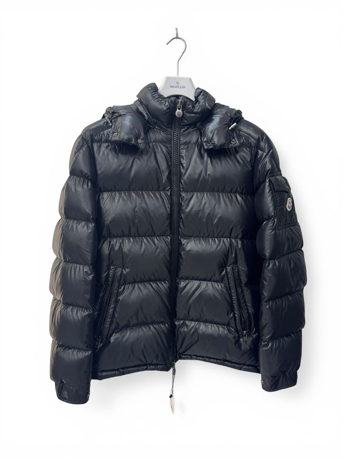 Moncler Moncler Black Maya Jacket Size US XL / EU 56 / 4 - 1 Thumbnail