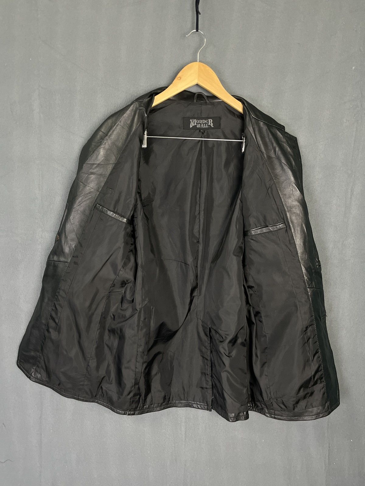Genuine Leather Wonder Wall Leather Jacket Sheepskin Blazer Size US L / EU 52-54 / 3 - 7 Thumbnail