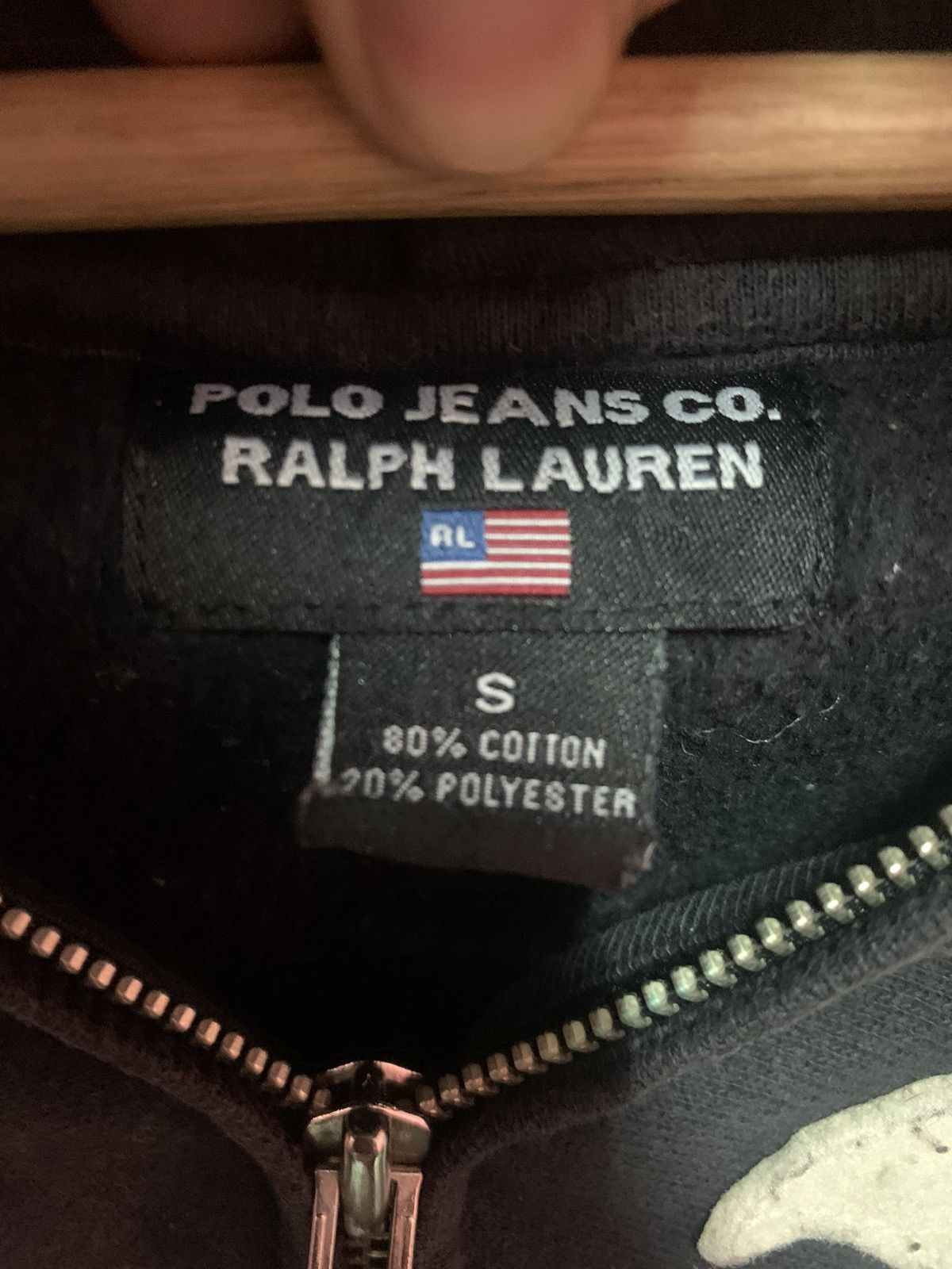 Polo Ralph Lauren × Vintage VINTAGE!!! Sweater Hoodies POLO RALPH LAURENT Size US S / EU 44-46 / 1 - 5 Thumbnail
