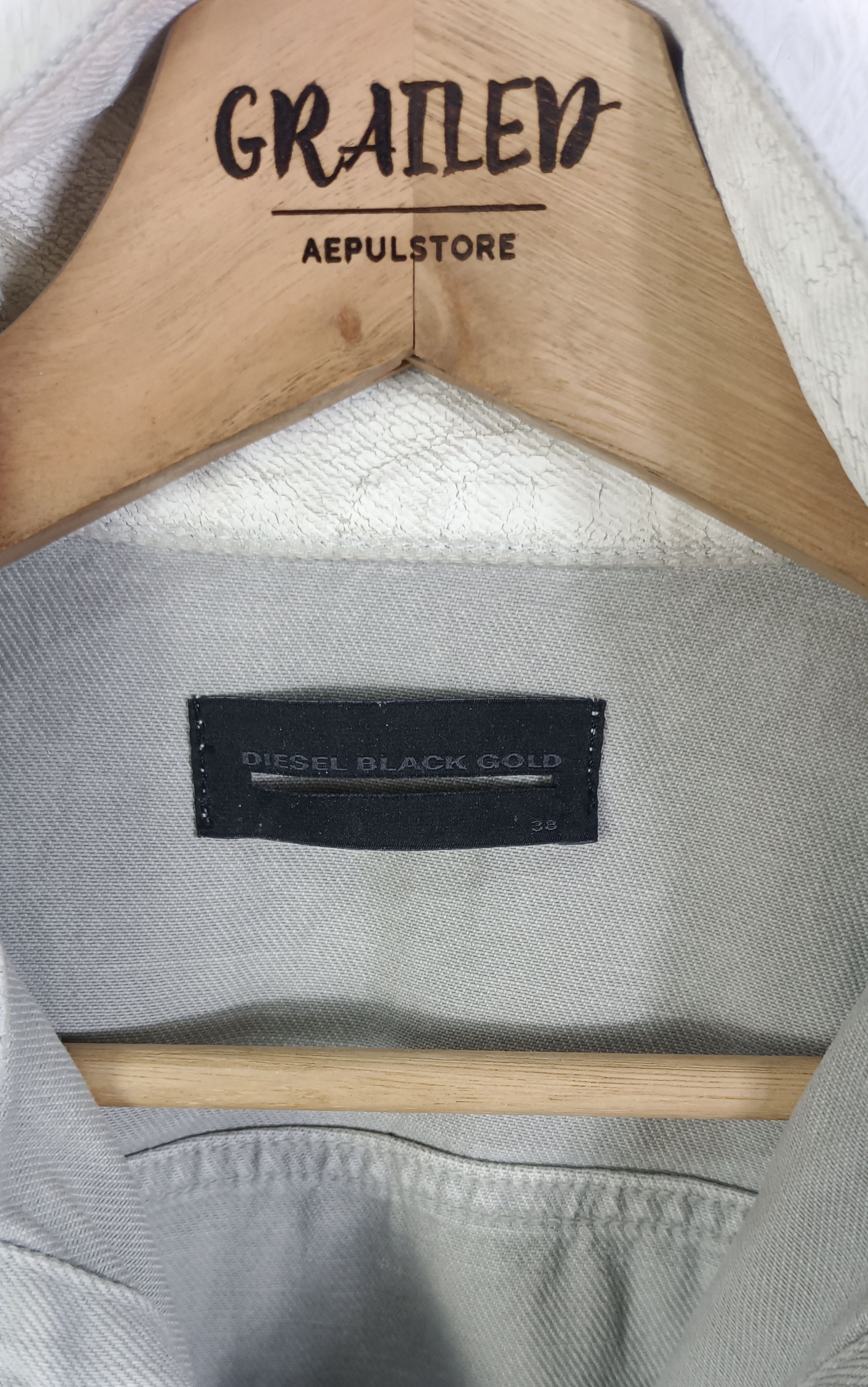 Diesel × Diesel Black Gold Diesel Black Gold Cow Leather Vest Jacket Size US S / EU 44-46 / 1 - 9 Thumbnail