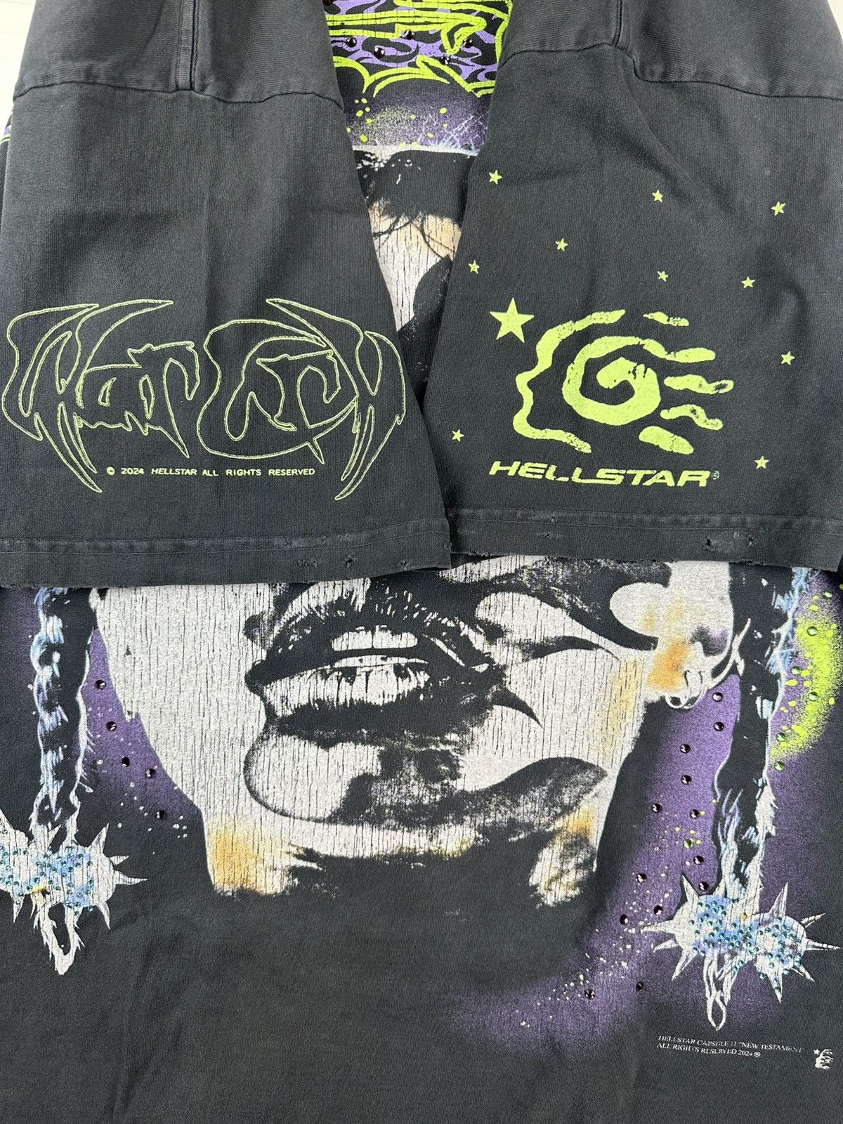 HELLSTAR Hellstar Amen T-shirt Size US XL / EU 56 / 4 - 3 Thumbnail