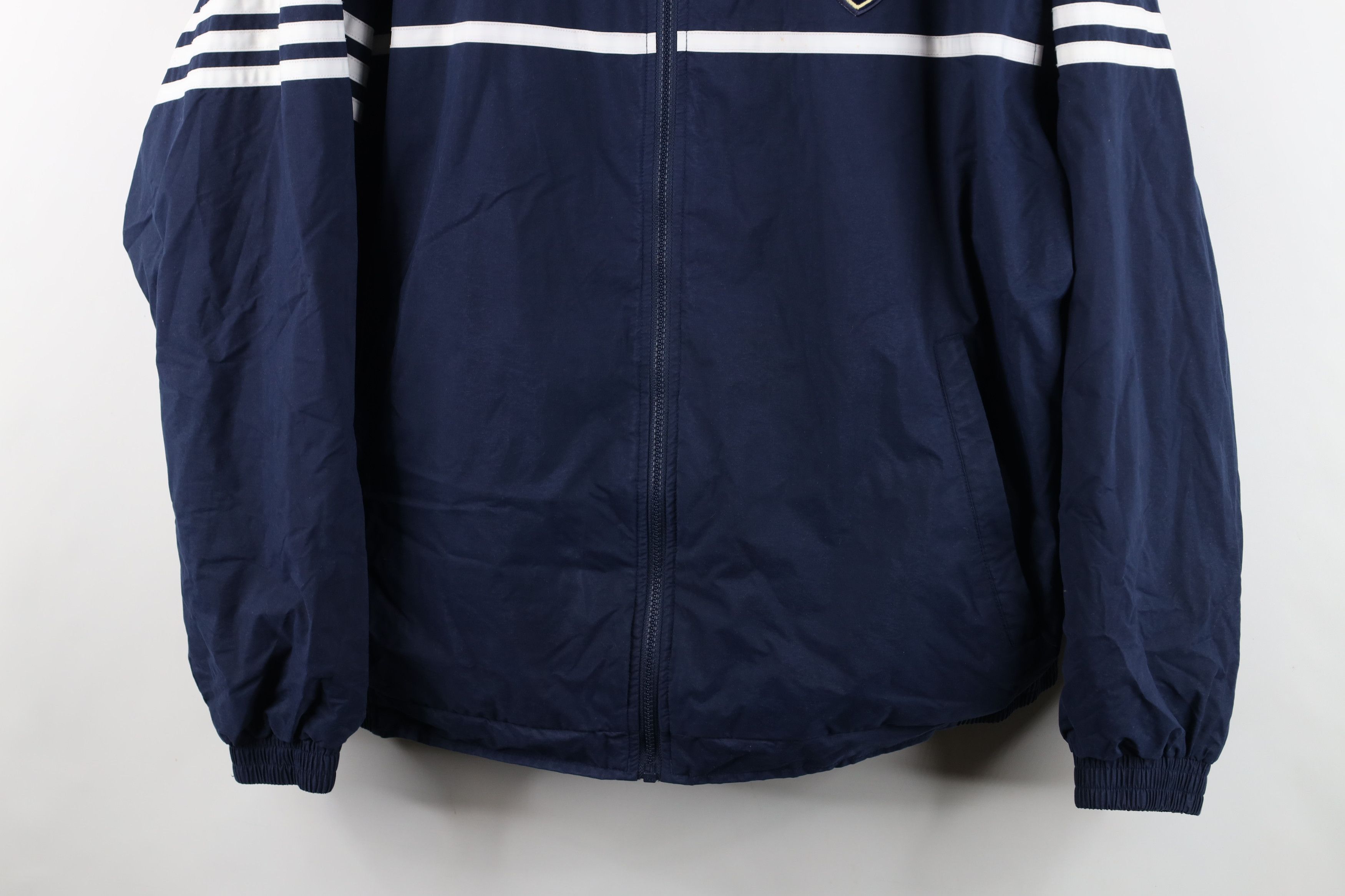 Adidas Vintage Adidas Notre Dame University Football Lined Jacket Size US XL / EU 56 / 4 - 3 Thumbnail
