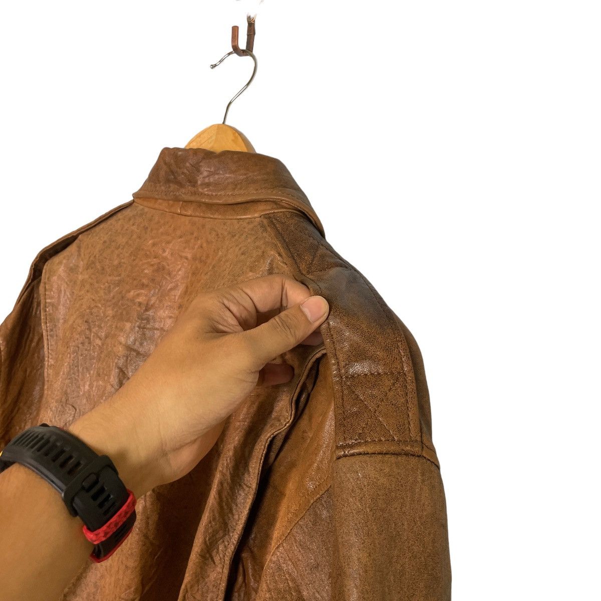 Genuine Leather Men Elsace Bikers Leather Jacket Size US M / EU 48-50 / 2 - 13 Thumbnail