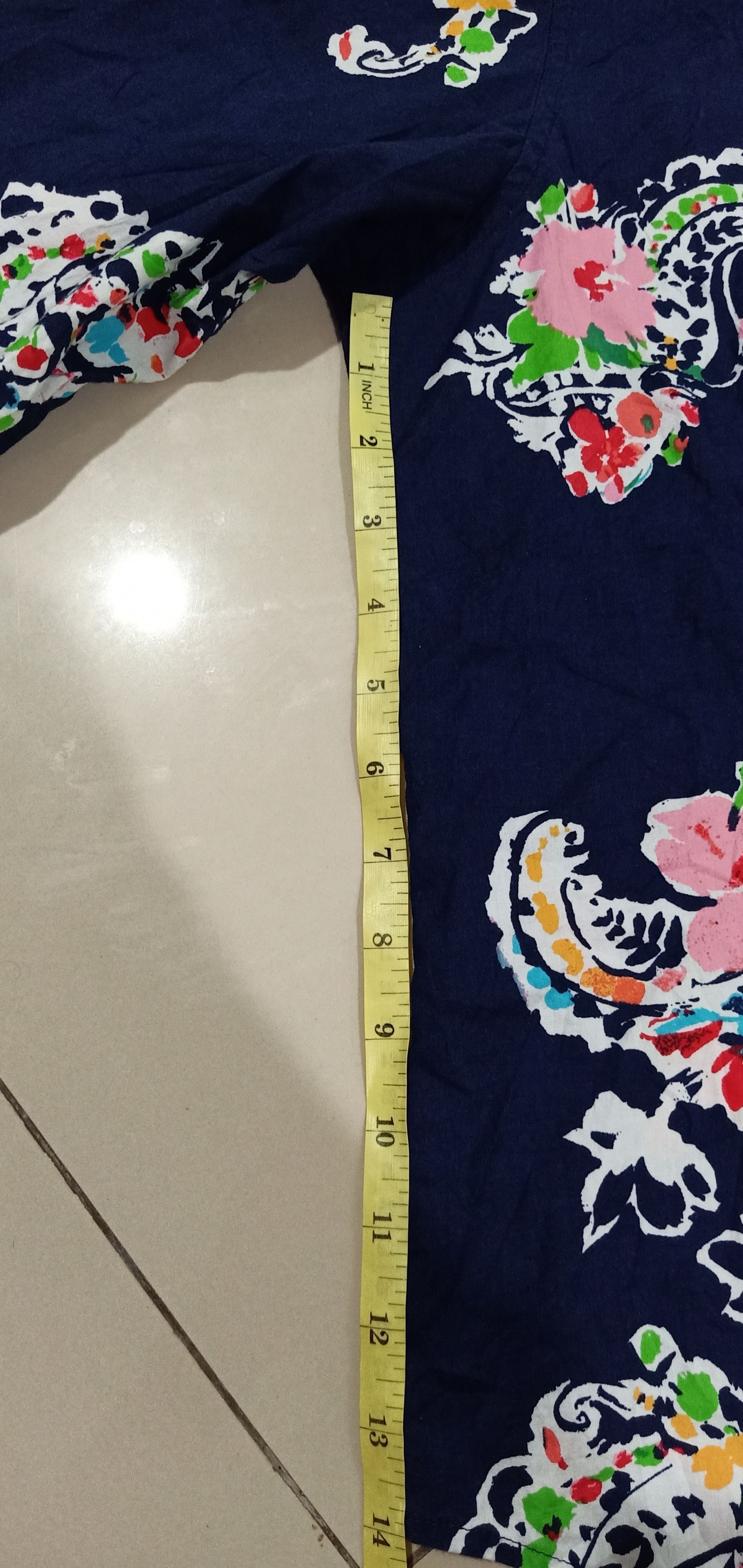 Japanese Brand × Lauren Ralph Lauren × Ralph Lauren Rare Lauren Ralph Lauren Single Pocket Flower Art Design Size US L / EU 52-54 / 3 - 11 Thumbnail