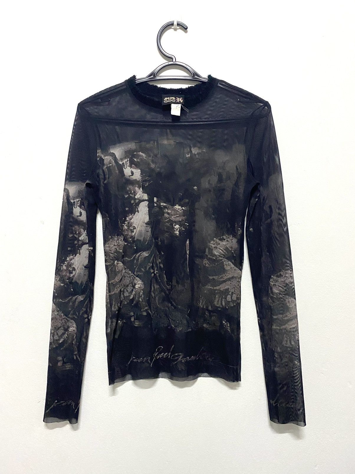 Jean Paul Gaultier 90s Vintage Jean Paul gaultier Mesh Trompe-L'oeil Size M / US 6-8 / IT 42-44 - 2 Thumbnail