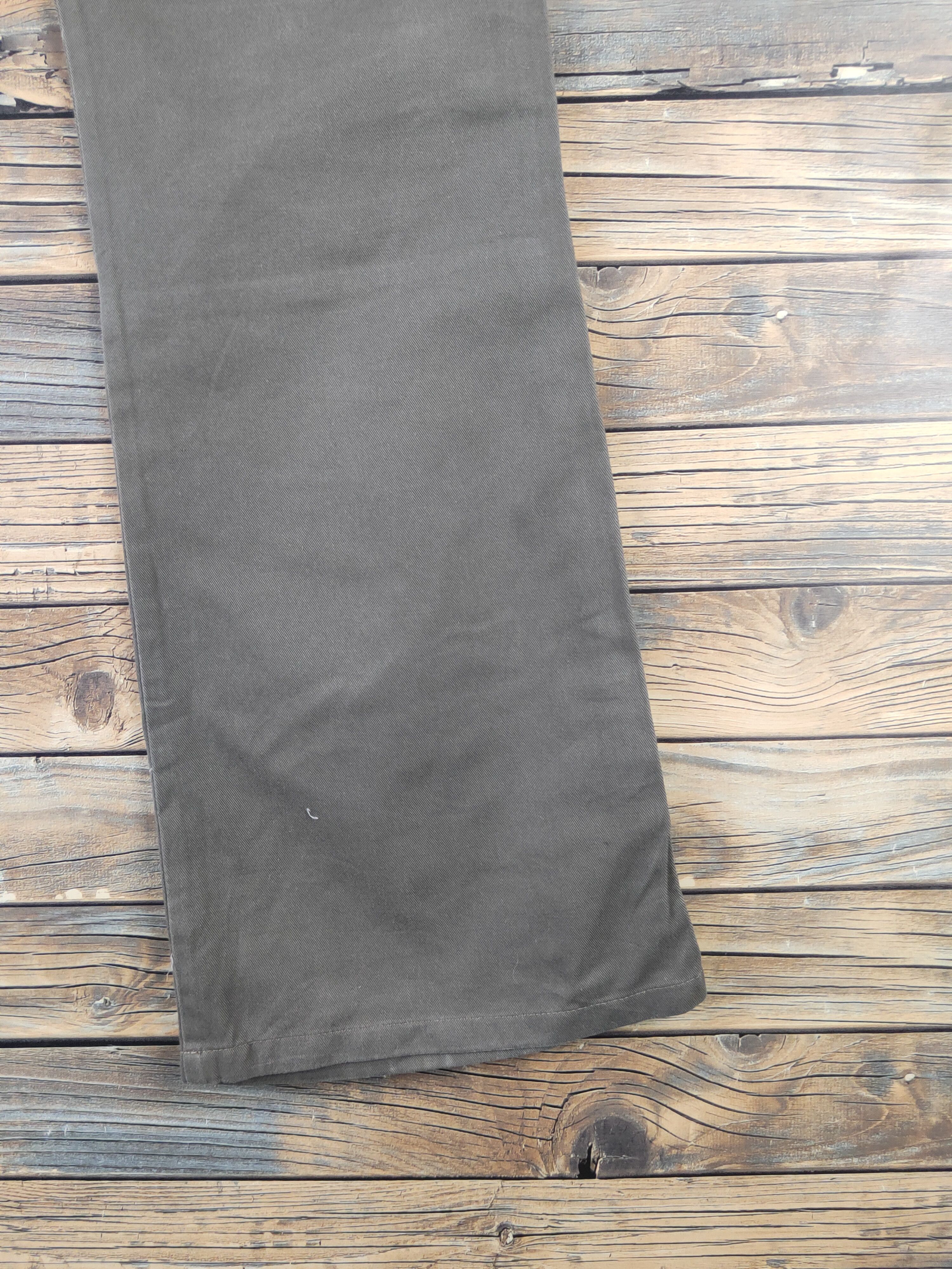 Japanese Brand DL Root Three Dark Olive Multipocket Cargo Pants #1911 Size 33" - 10 Thumbnail
