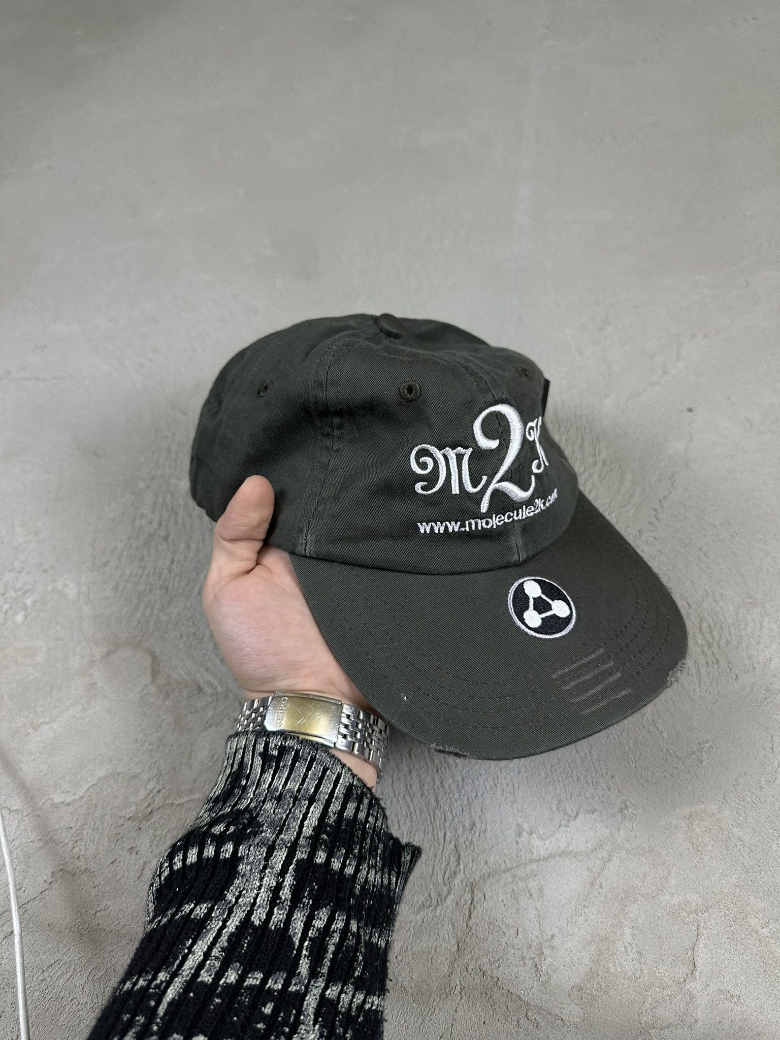 JNCO × Vintage 00s Vintage Y2k Molecule Hiphop Rap Cap Size ONE SIZE - 1 Thumbnail
