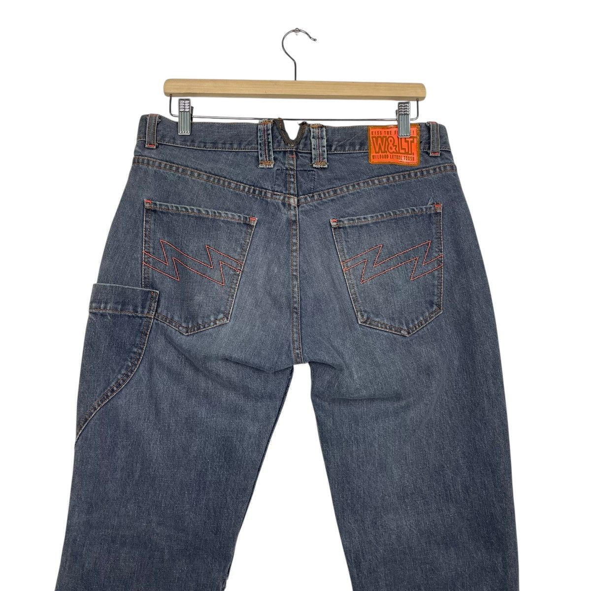 Walter Van Beirendonck W&Lt Walter Van Beirendonck Padded Pistol Holster Jeans Size US 34 / EU 50 - 9 Thumbnail