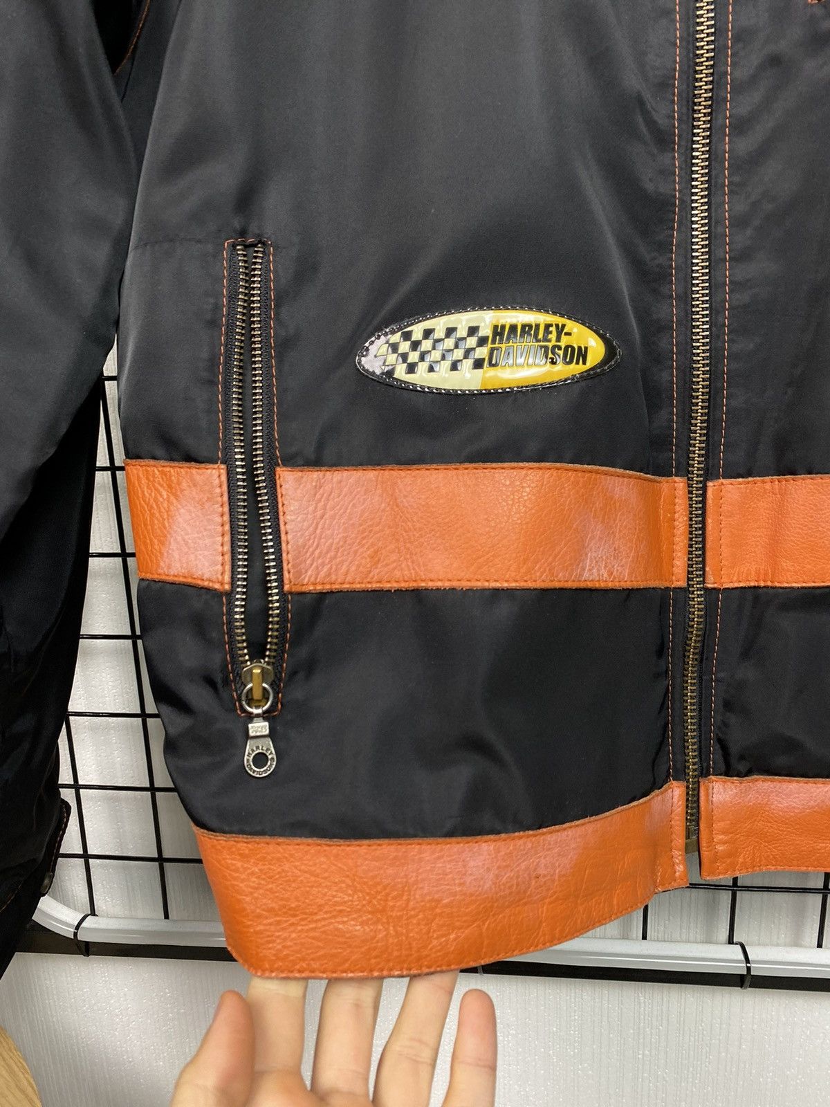 Vintage Harley Davidson Racing Vintage Jacket Bomber Logo Hype Size US L / EU 52-54 / 3 - 7 Thumbnail
