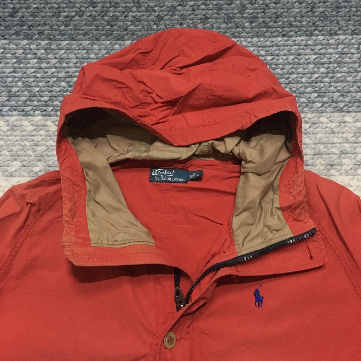 Polo Ralph Lauren × RRL Ralph Lauren × Vintage Faded & Distress 90s Ralph Lauren Small Pony Utility Parkas Size US XXL / EU 58 / 5 - 7 Thumbnail