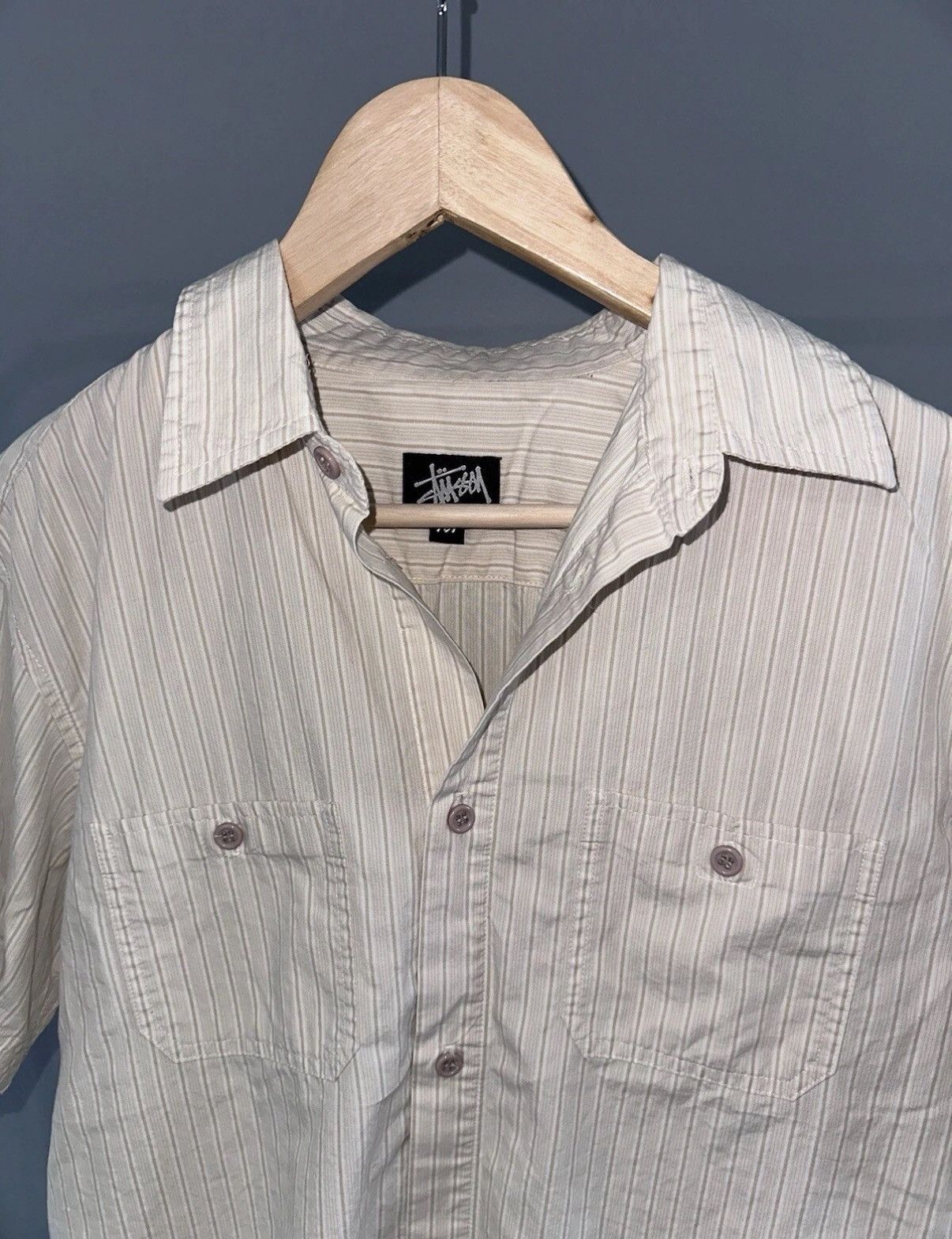 Stussy Vintage Stussy Button Up Shirt Made in USA Size US M / EU 48-50 / 2 - 2 Thumbnail