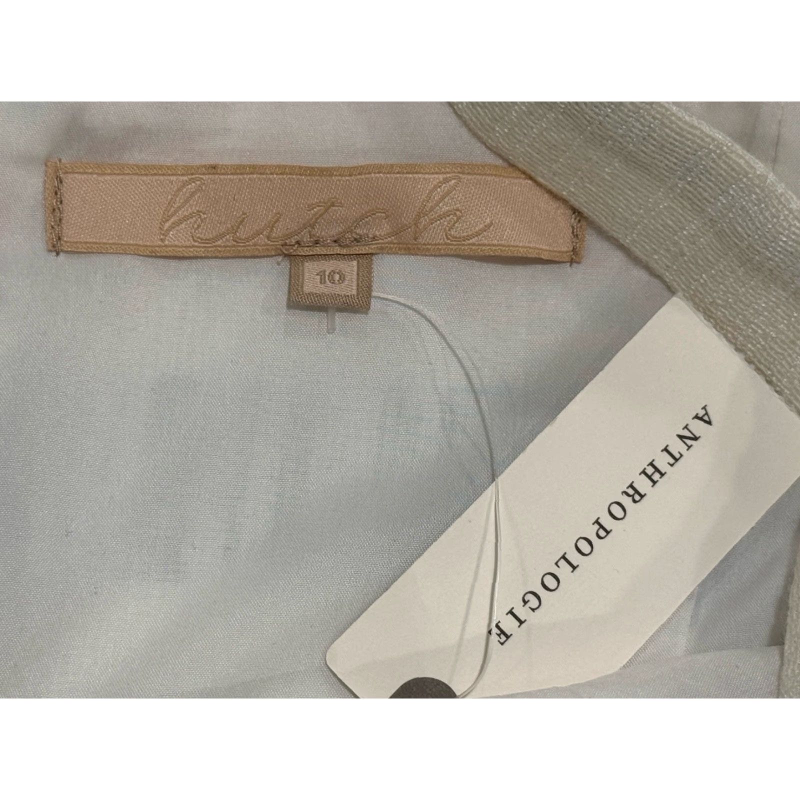 Anthropologie NWT Anthropologie HUTCH Florentine Pastel Striped Midi Dress Womens Sz 10 Size L / US 10 / IT 46 - 7 Thumbnail
