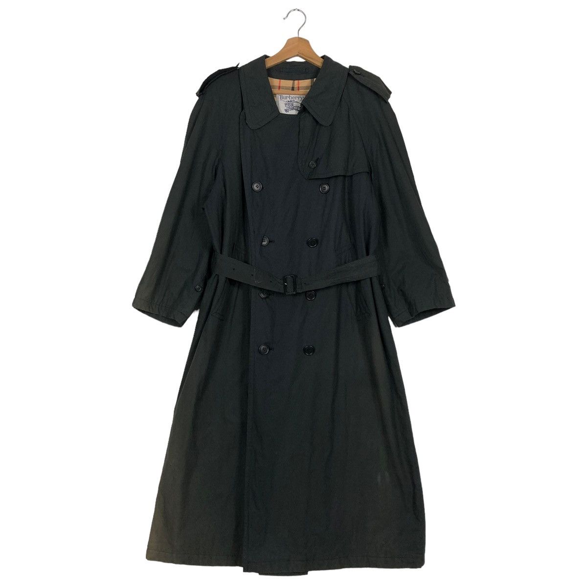 Burberry 🔥Bondage Design Sun Faded Long Trench Coats Burberrys Size US M / EU 48-50 / 2 - 2 Thumbnail