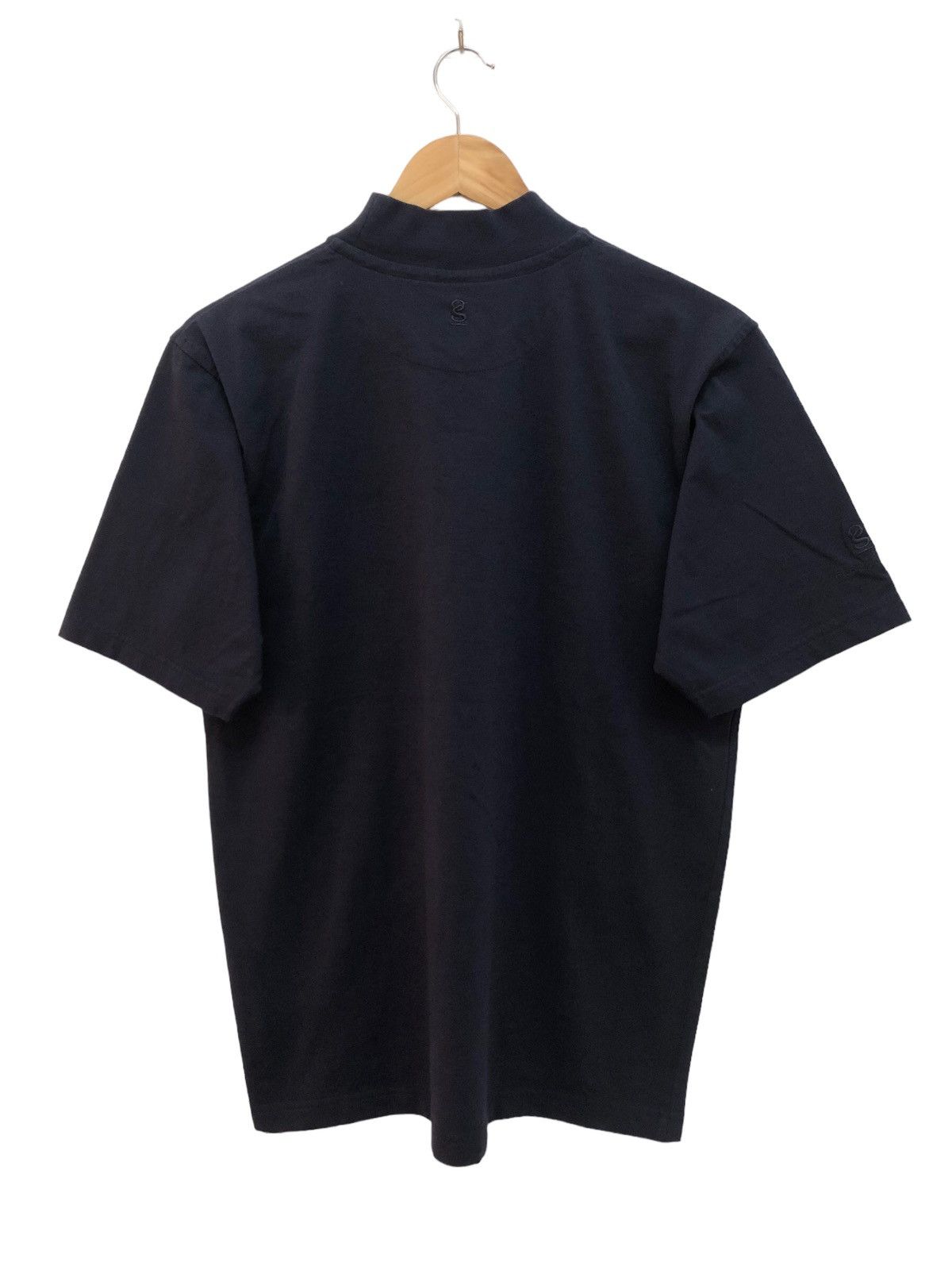 Cadillac DOPE 🔥 SWAG CADILLAC EMBROIDERED LOGO MOCK NECK TEE Size US S / EU 44-46 / 1 - 2 Thumbnail