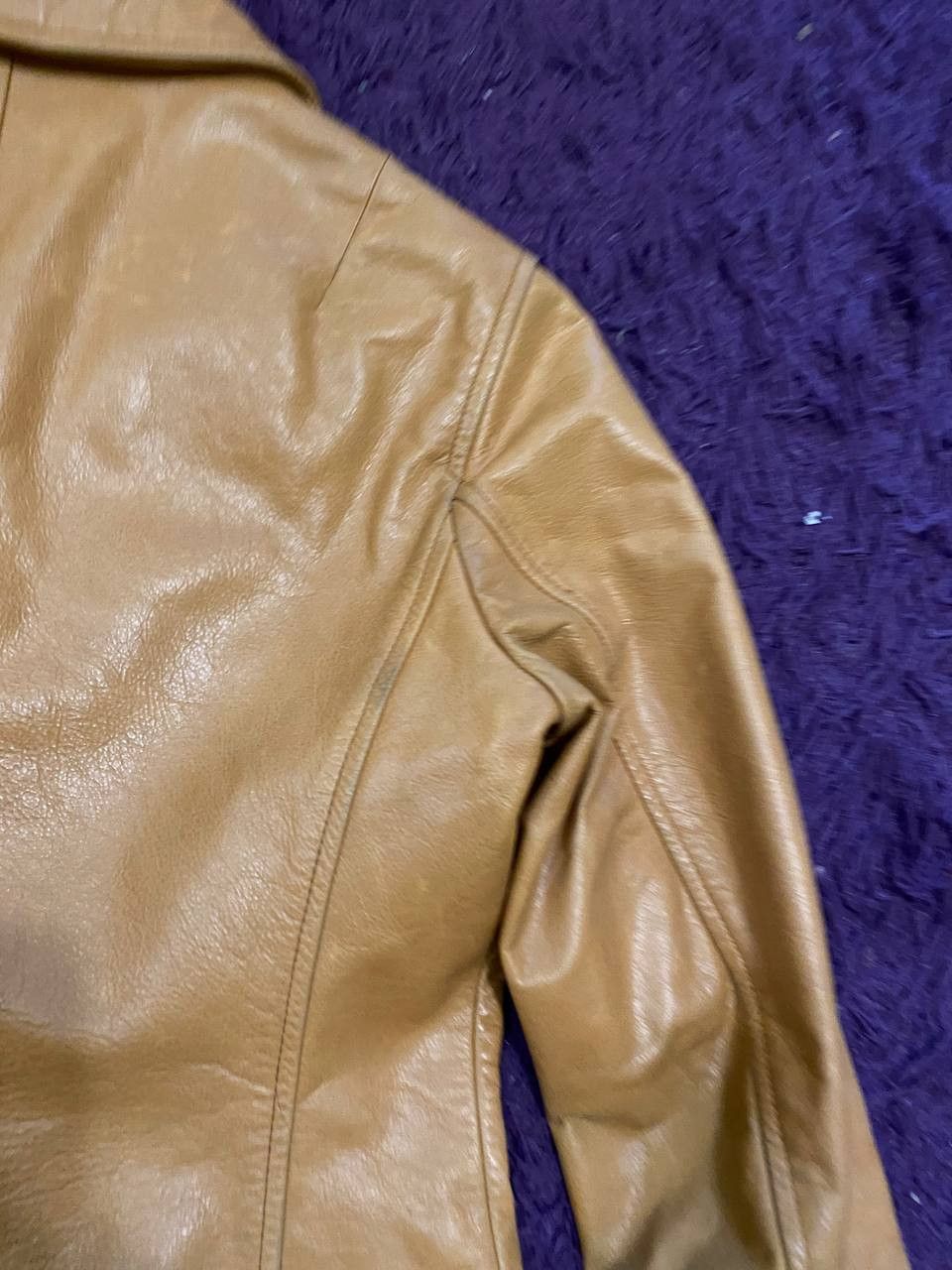 Gap Leather Jacket GAP Size XS Vintage Y2K Size XS / US 0-2 / IT 36-38 - 15 Thumbnail