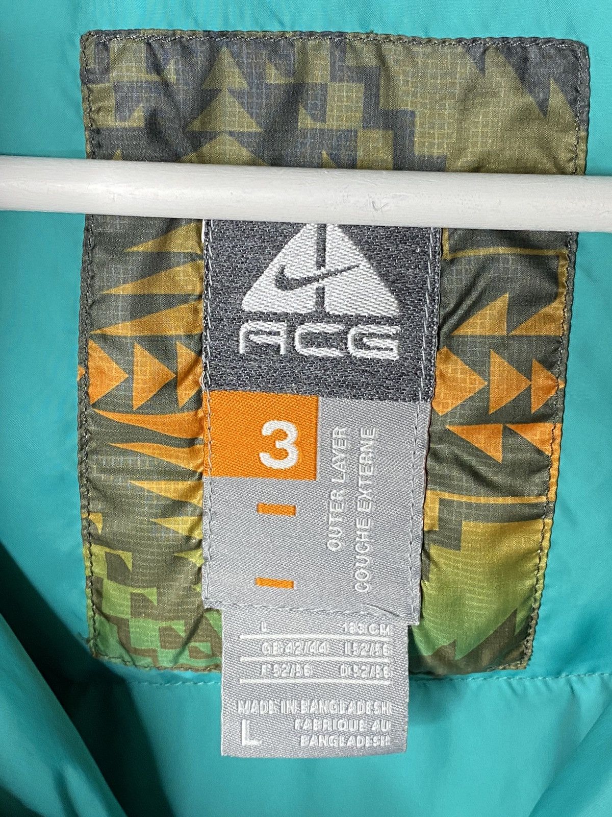 Nike ACG × Pendleton Nike ACG x Pendleton Vintage Y2K Puffer Jacket Aztec Pattern Size US L / EU 52-54 / 3 - 9 Thumbnail