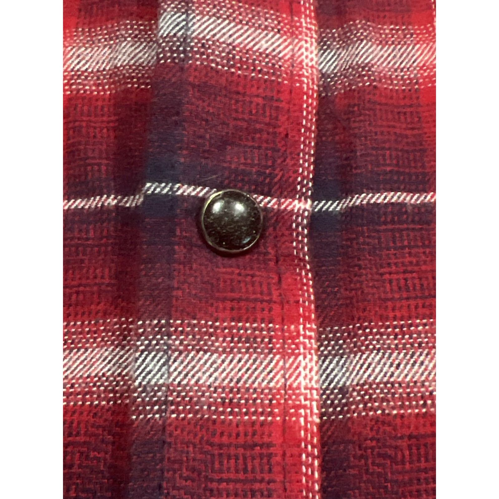 Cody James Cody James Pearl Snap Flannel Shirt Men Large Western Plaid Pockets Regular Fit Size US L / EU 52-54 / 3 - 6 Thumbnail