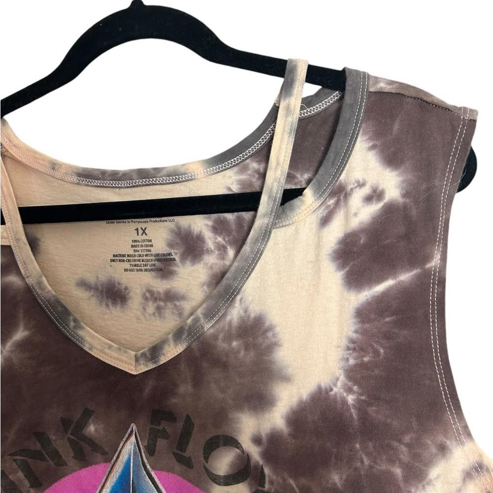 Pink Floyd Pink Floyd l Tie Dyed Graphic Tank 1X Size XL / US 12-14 / IT 48-50 - 3 Thumbnail