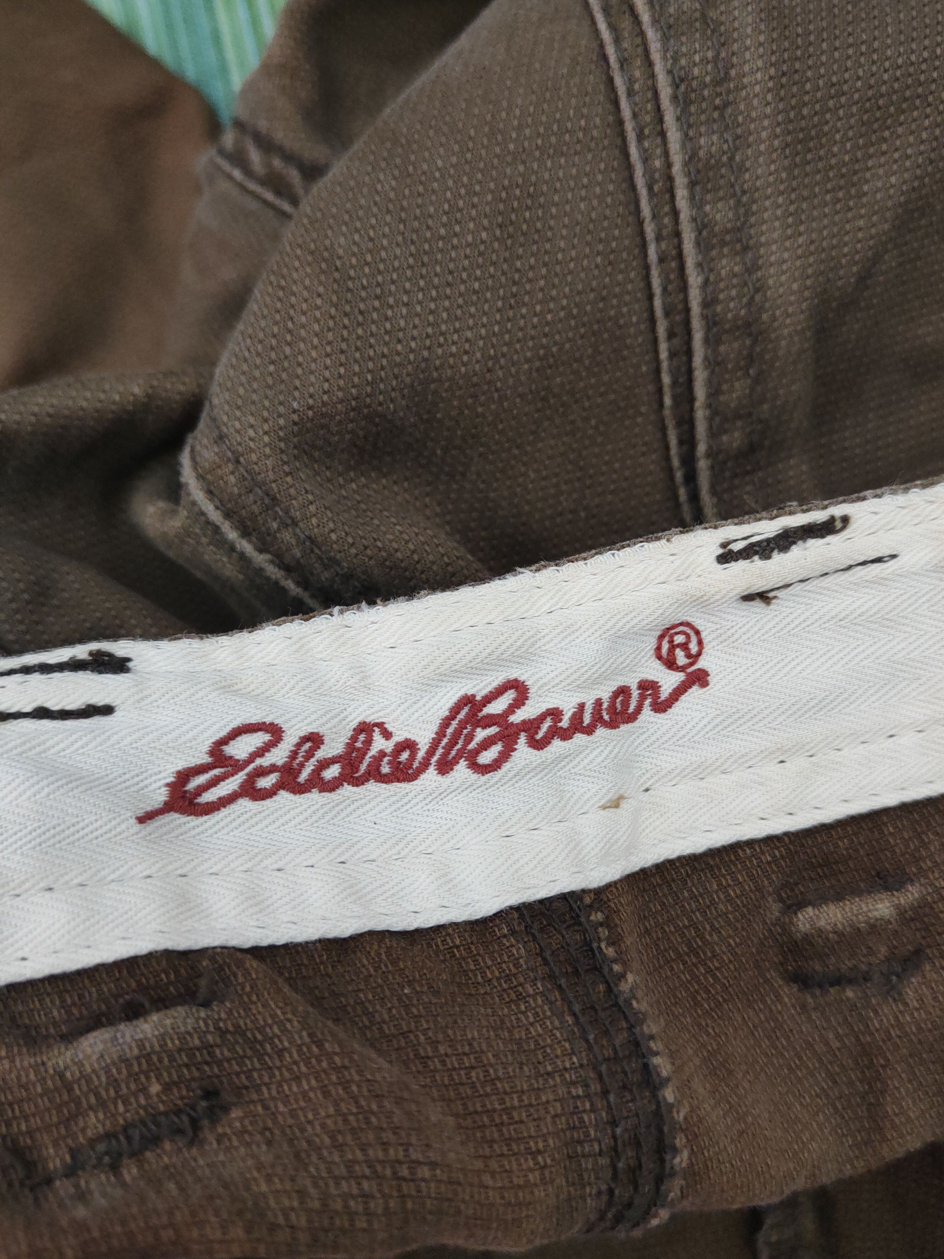 Eddie Bauer Eddie Bauer Dark Brown Multipocket Jeans #S1721 Size US 33 - 15 Thumbnail