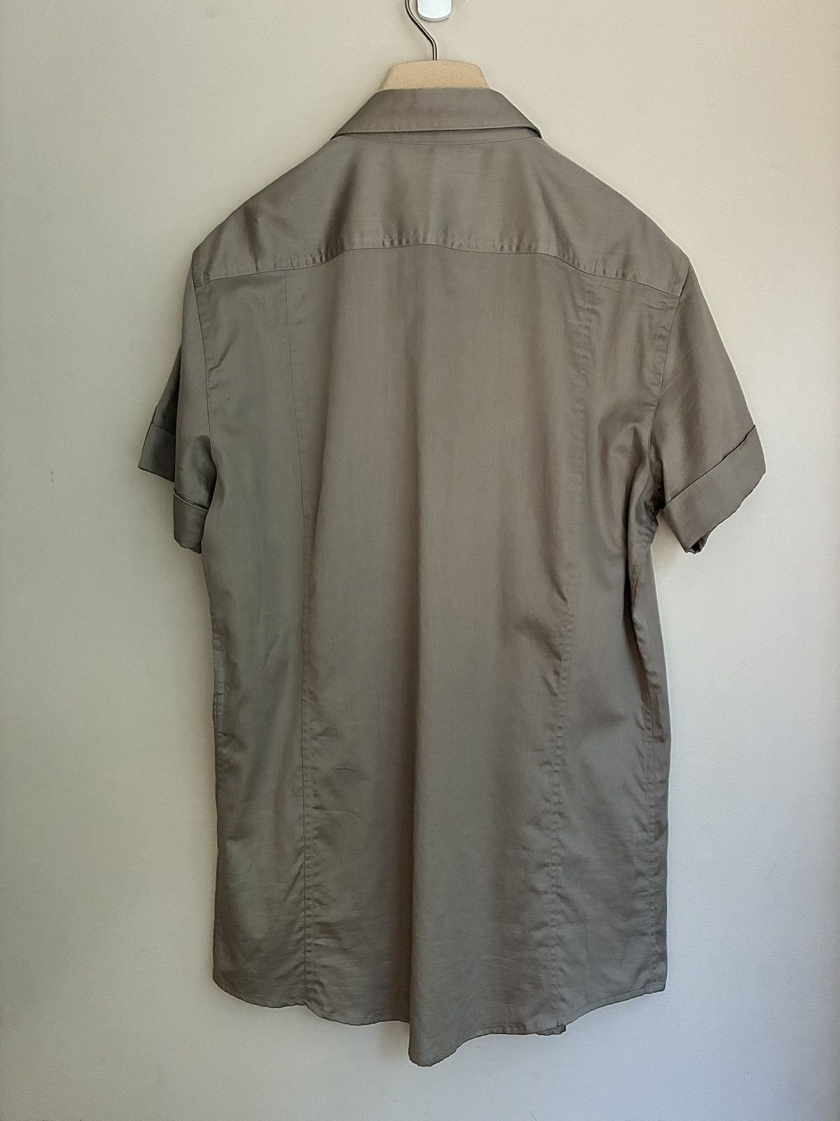 Roberto Cavalli Roberto Cavalli Silk Snap Button Military Shirt Size US M / EU 48-50 / 2 - 8 Thumbnail