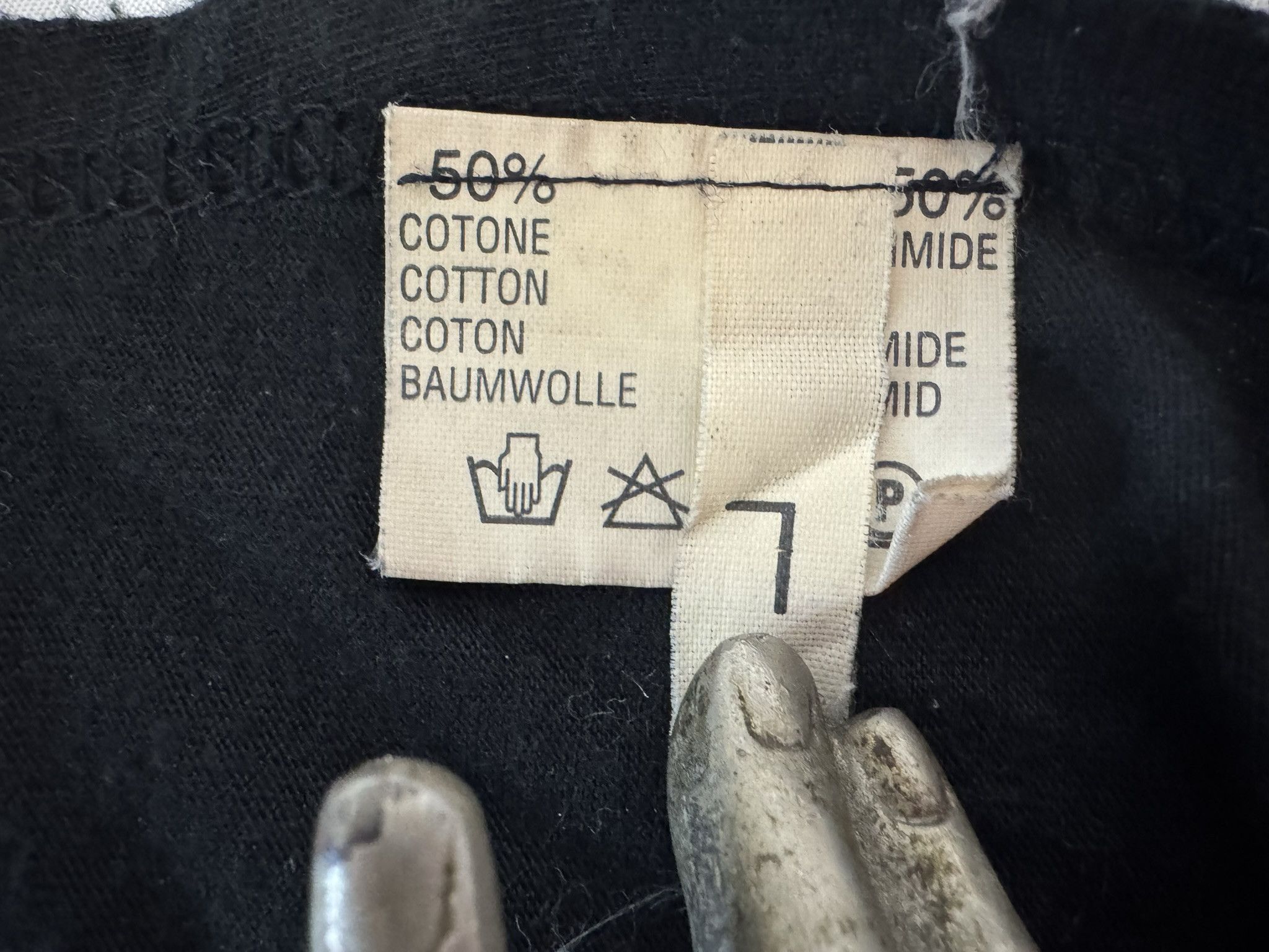 Maison Margiela Martin Margiela Blank Label Crescent Cape Top Early 1990s Size L / US 10 / IT 46 - 3 Thumbnail
