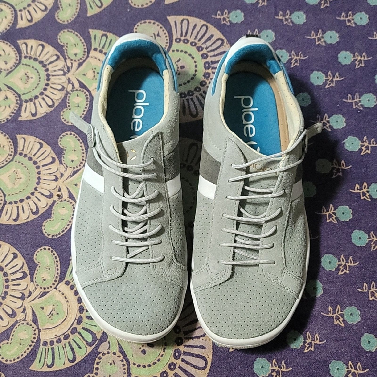 & Other Stories Plae Mulberry Womens Sneakers Suede Great Condition Size US 6 / IT 36 - 1 Thumbnail