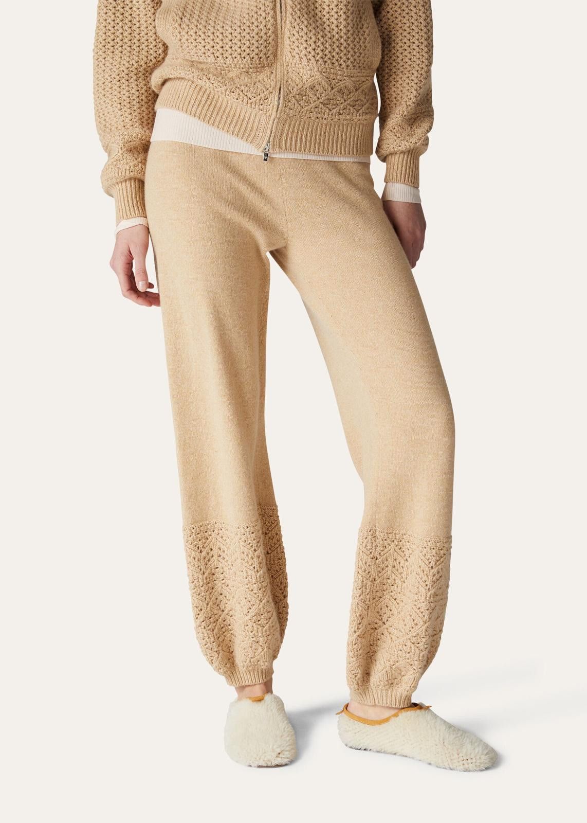 Loro Piana o1srvl11e1224 Engadin Cashmere Pant in Camel Size 30" / US 8 / IT 44 - 5 Thumbnail