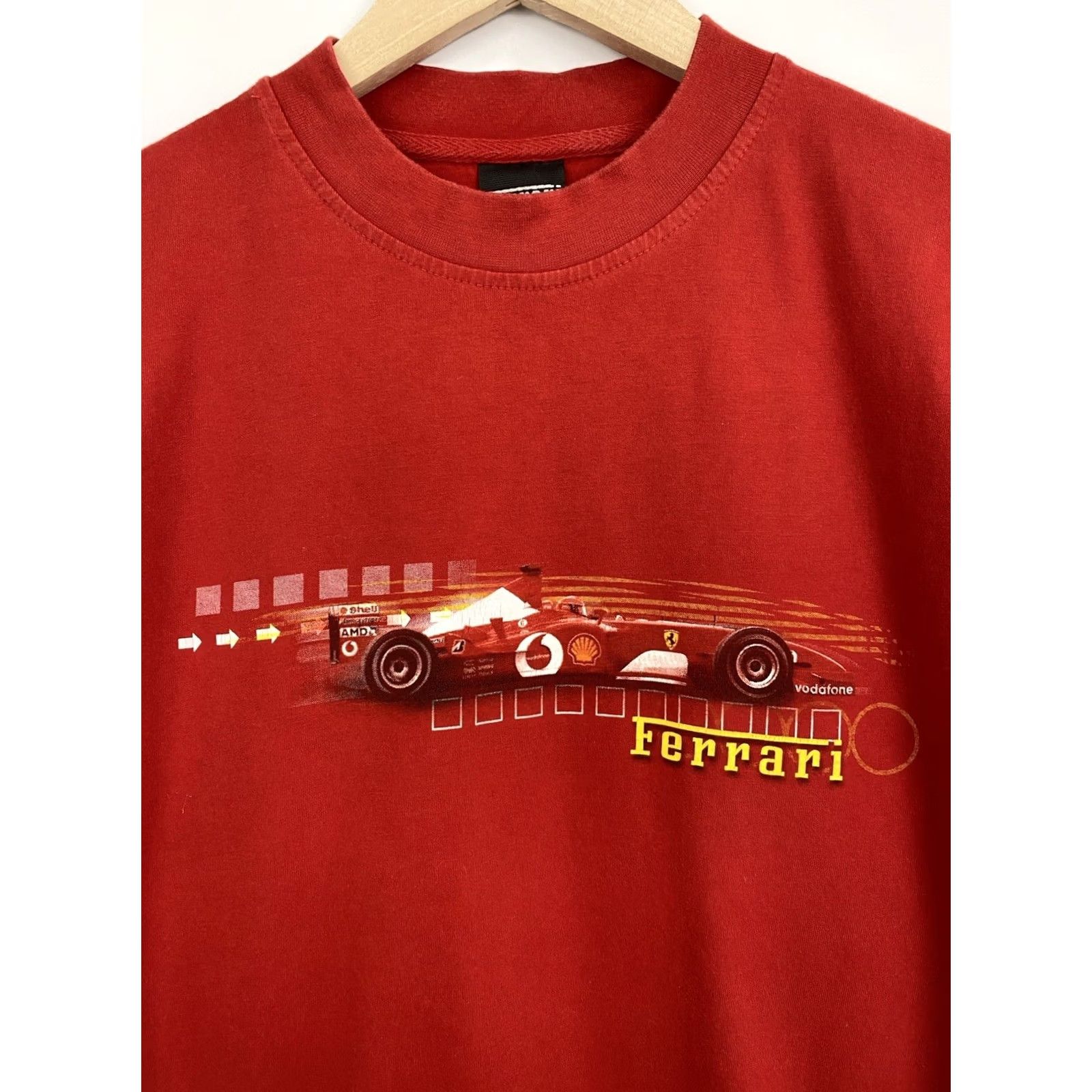 Ferrari VINTAGE Ferrari Racing F1 Graphic Big logo t-shirt Y2K M Red Mens 90s Logo Shirt Size US M / EU 48-50 / 2 - 4 Thumbnail