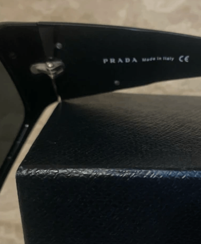Prada PRADA Sunglasses 2004 Flame Chrome Star Mask Fire Vintage Size ONE SIZE - 5 Thumbnail