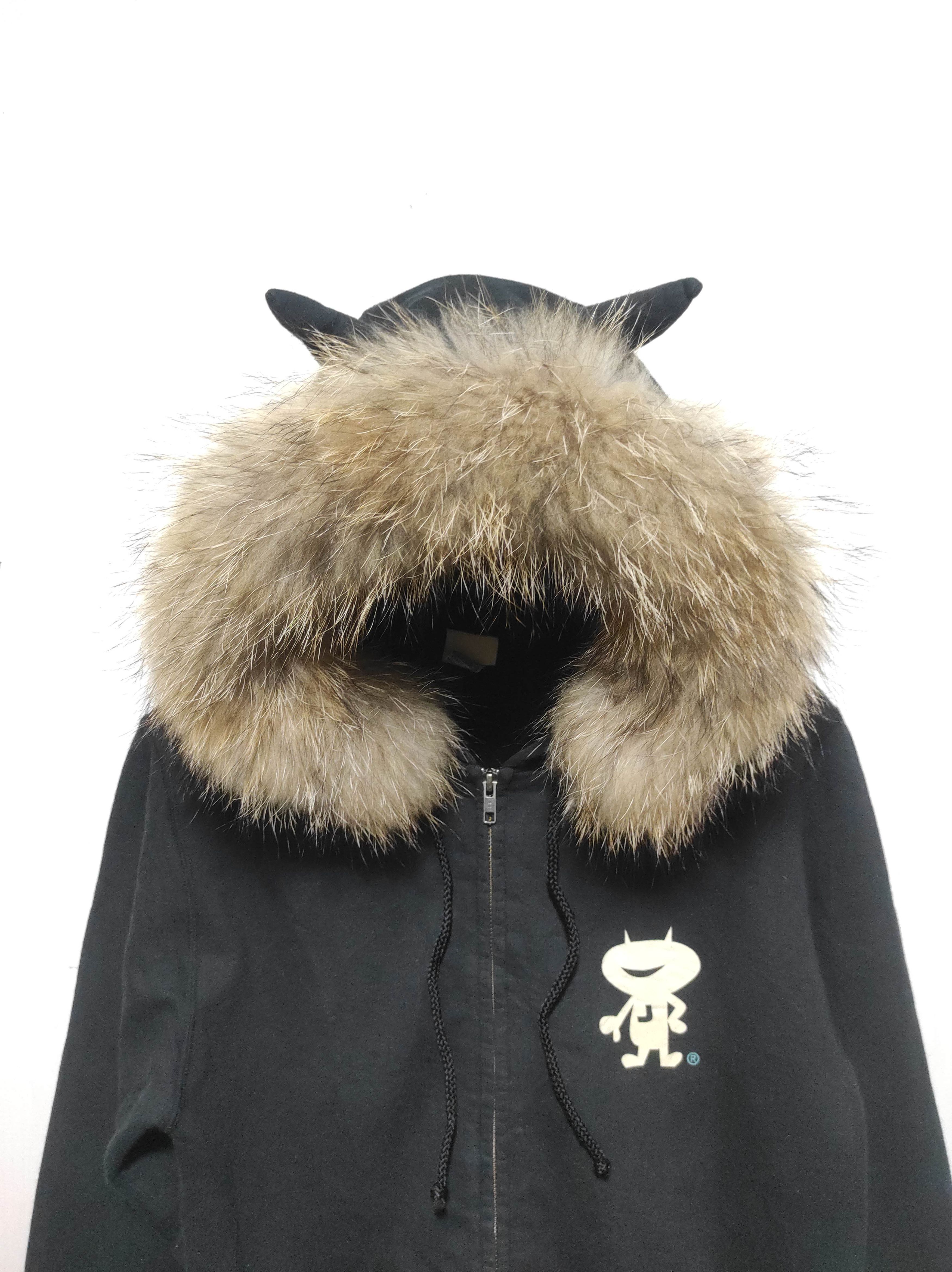 Hysteric Glamour Laundry Horn Zipper Fur Hoodie LGB style Size US M / EU 48-50 / 2 - 4 Thumbnail