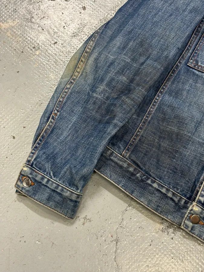 Prada AW2004 Prada Light Blue Denim Cargo Pocket Jacket Size US M / EU 48-50 / 2 - 9 Thumbnail