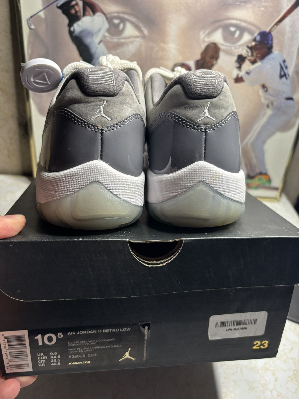 Jordan Brand Jordan Retro 11 Low ‘cool grey’ Size US 10.5 / EU 43-44 - 7 Thumbnail
