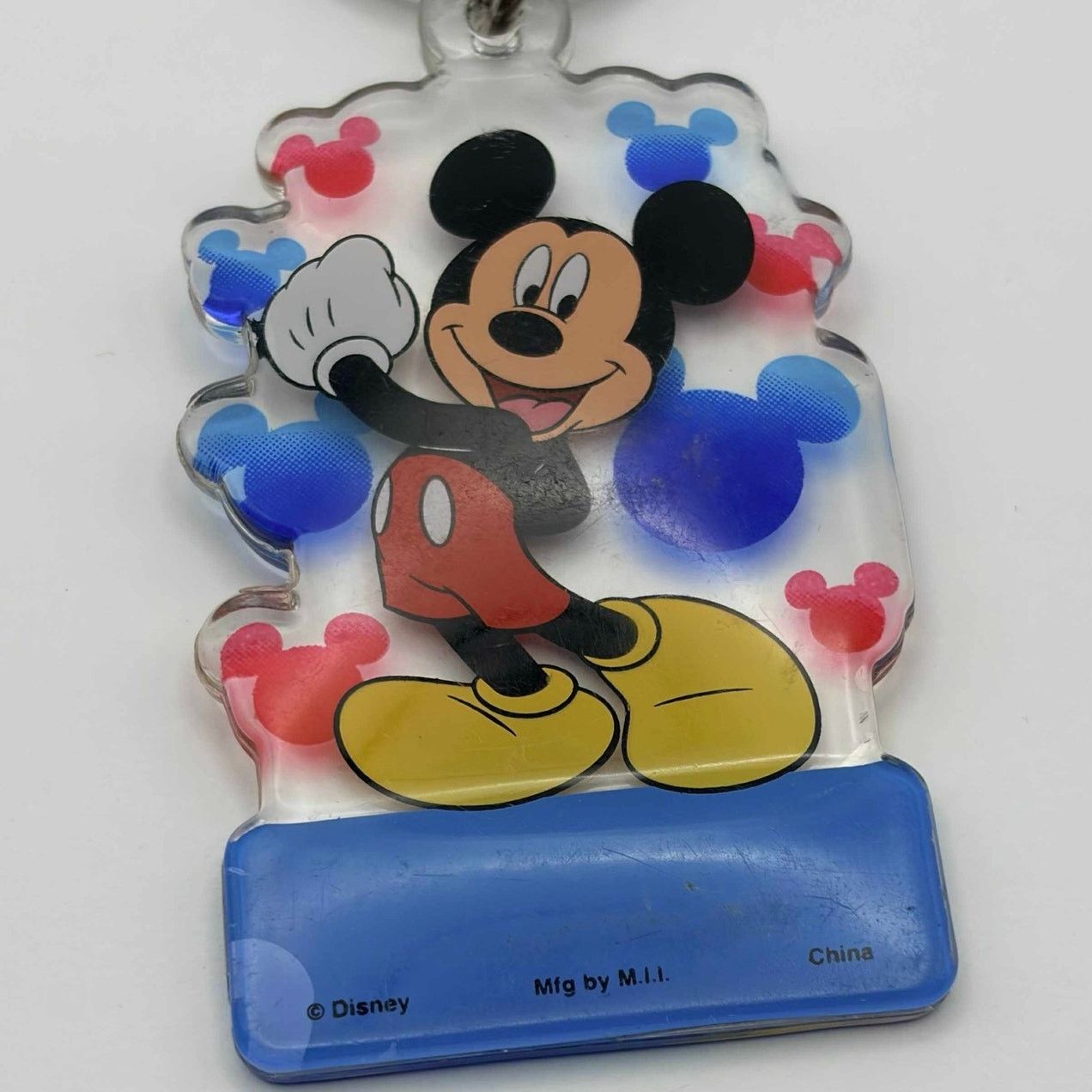 Disney Blue Disney Mickey Mouse #1 Dad Keychain Size ONE SIZE - 2 Thumbnail
