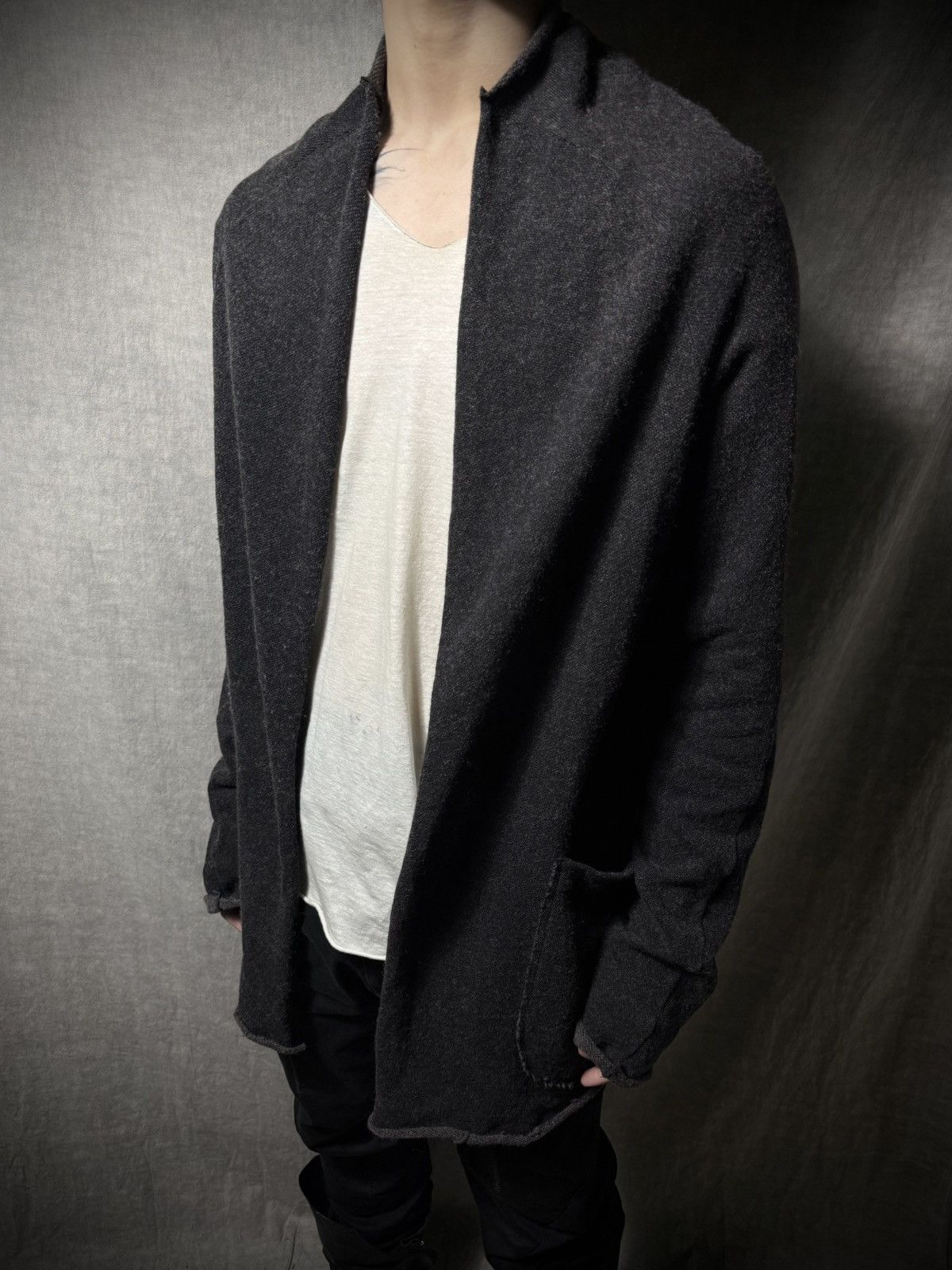 Devoa DEVOA Wool Blend Open Cardigan | Grailed