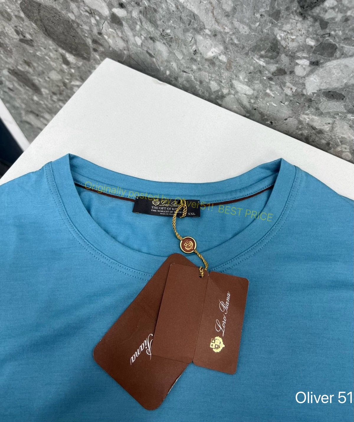 Loro Piana Loro Piana The Gift of Kings Knit Tee BFAJVV261 Size US XXL / EU 58 / 5 - 4 Thumbnail