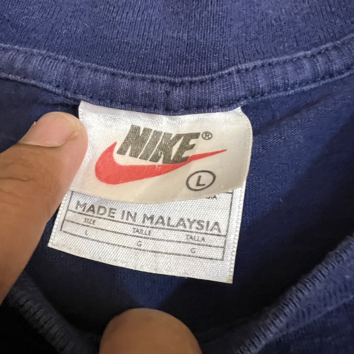 Nike Vintage Nike oval Size US L / EU 52-54 / 3 - 5 Thumbnail