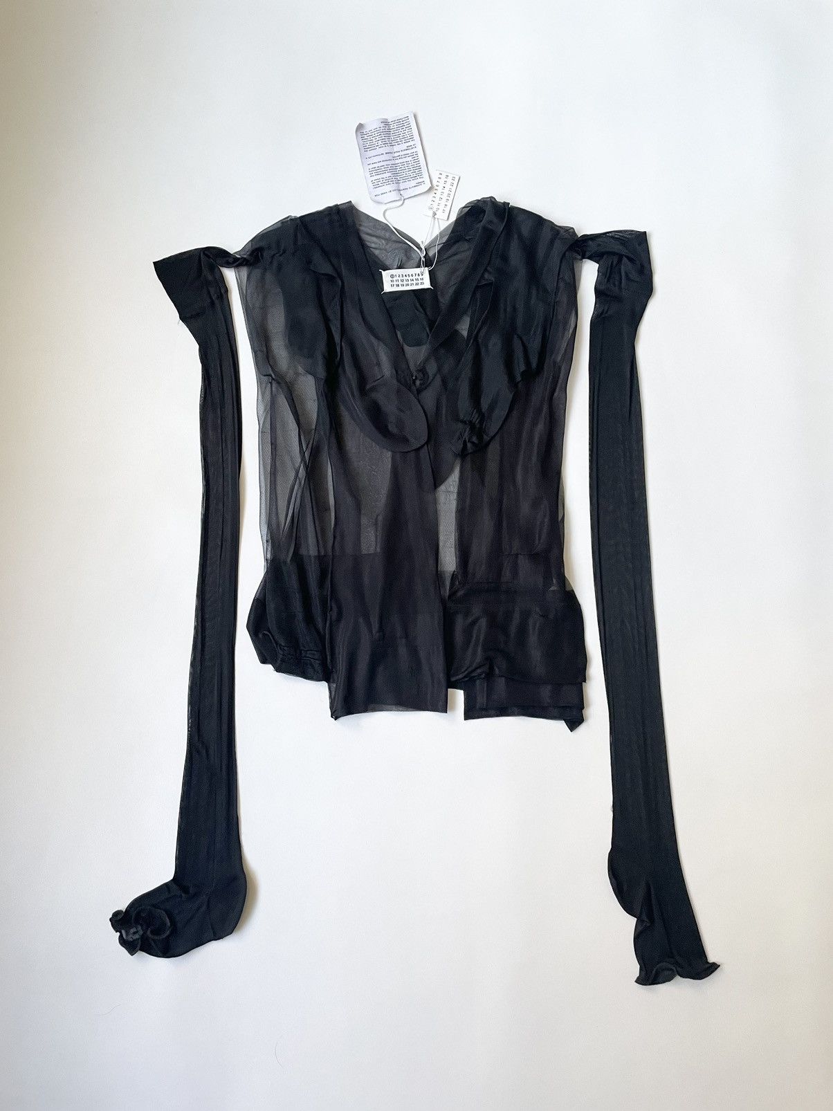 Maison Margiela A/W 05 ⓪ Artisanal ‘Stockings’ Top Size S / US 4 / IT 40 - 1 Thumbnail