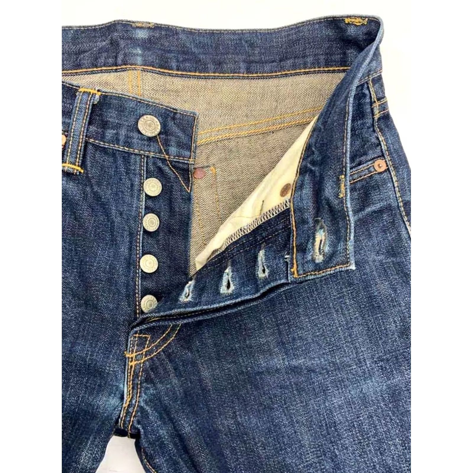 Ralph Lauren RRL Ralph Lauren Indigo Straight Denim Jeans Size 29/30 Pre-owned Size US 29 - 3 Thumbnail
