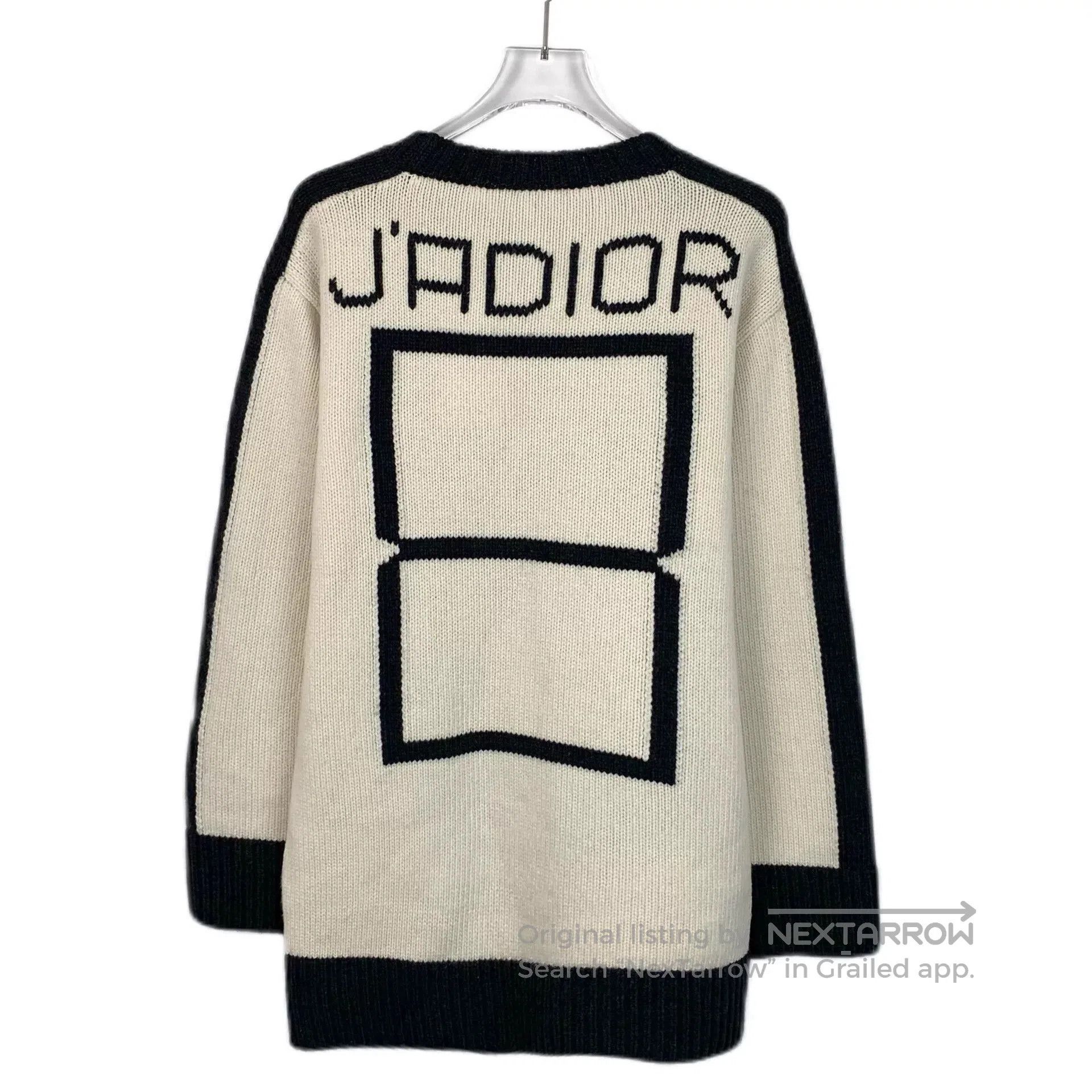 Dior christian dior color block logo knit sweater. Size US XXS / EU 40 - 2 Thumbnail