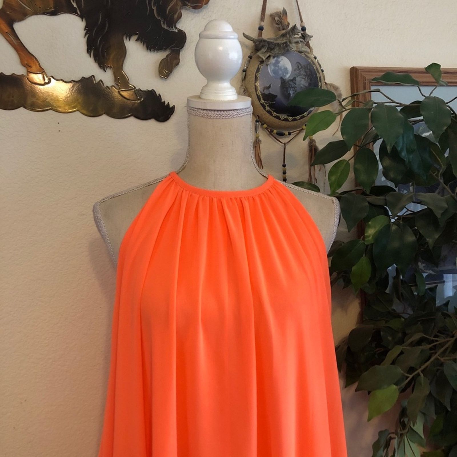 Other Leqier two tone hi low layered flowy beach dress Size S / US 4 / IT 40 - 5 Thumbnail