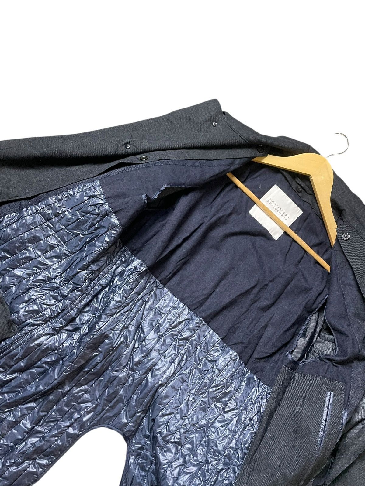 Mackintosh Philosophy x Trotter Polyester Long Coat (116)