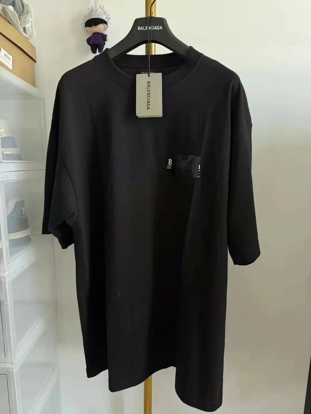 Balenciaga Balenciaga Tape Cola Short Sleeve Size US M / EU 48-50 / 2 - 1 Thumbnail