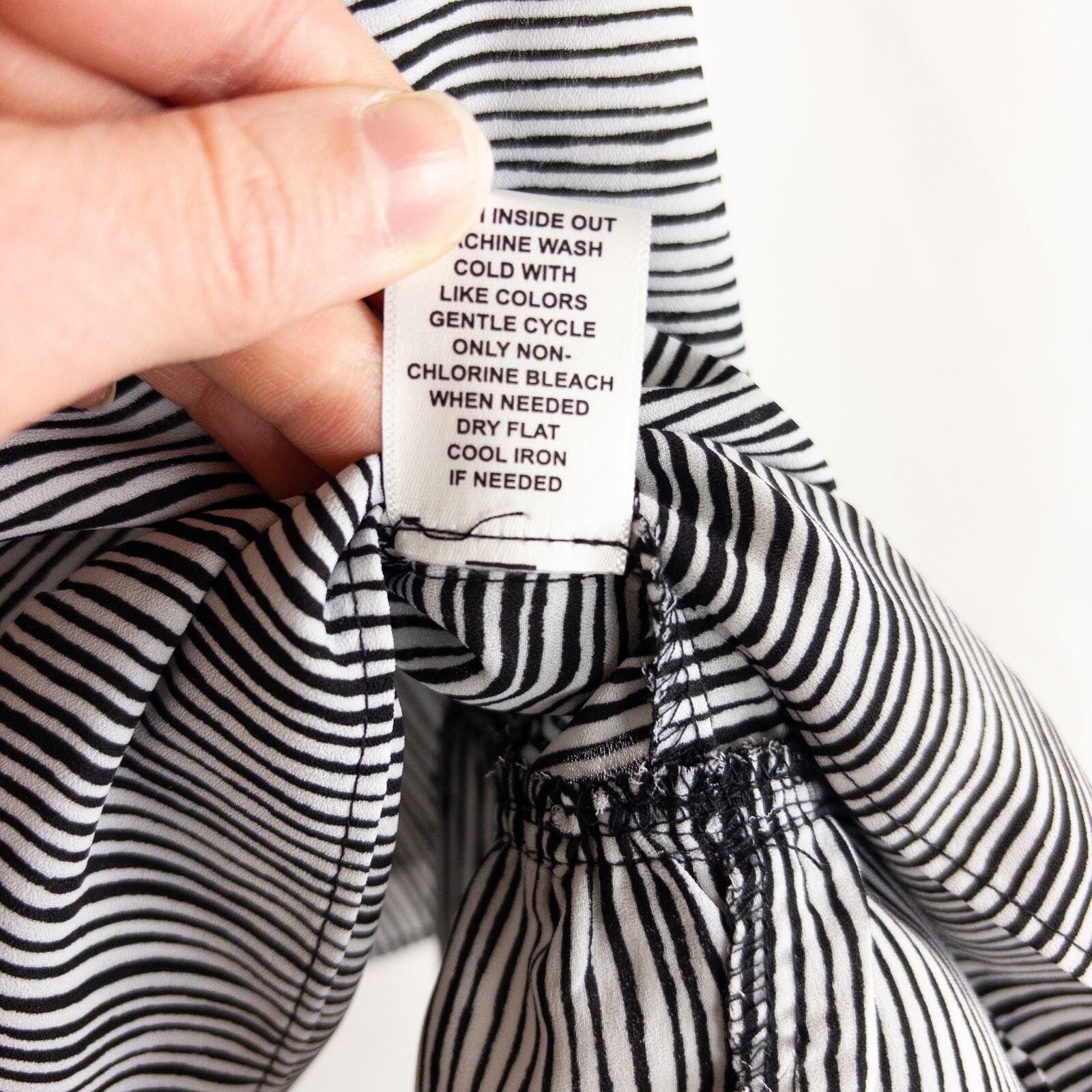 Ellesse Elle Black & White Striped Tank Womens Small Size S / US 4 / IT 40 - 10 Thumbnail