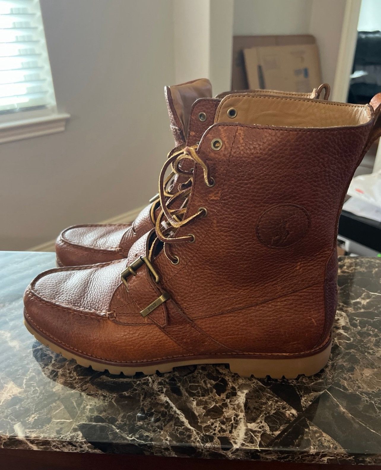 Designer × Polo Ralph Lauren Polo Boots Size US 13 / EU 46 - 2 Thumbnail