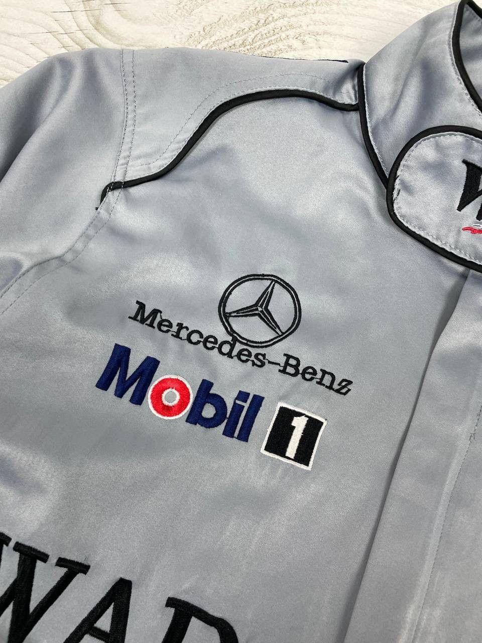 Mercedes-Benz Vintage Mercedes Benz West Racing Suit 90s Jacket & Pants Size US S / EU 44-46 / 1 - 7 Thumbnail