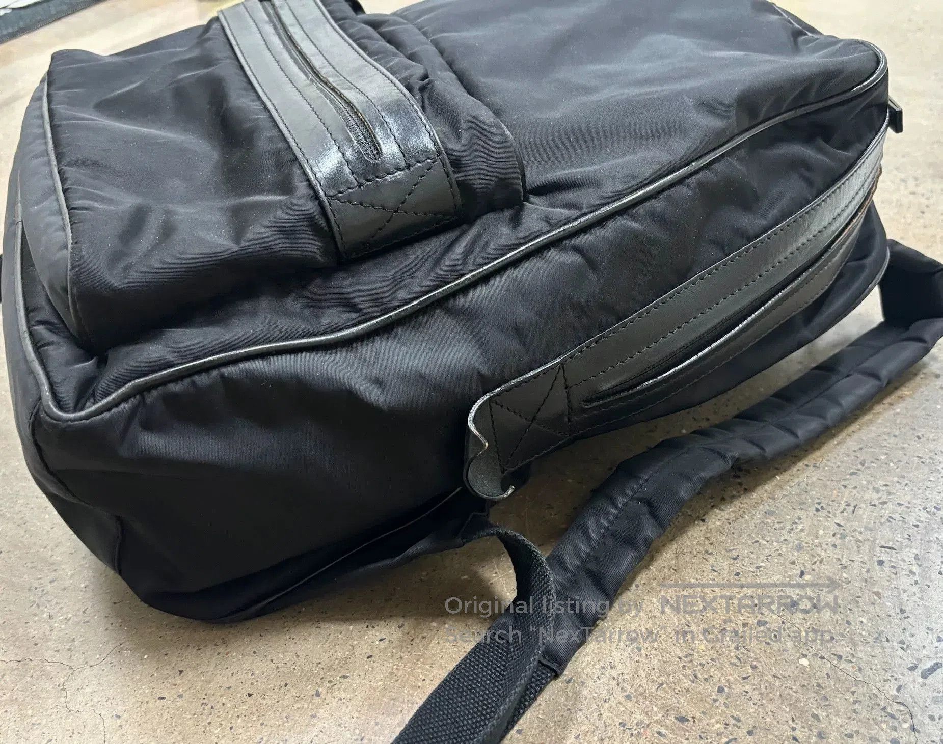 Maison Margiela Maison Margiela Leather Parachute Backpack. Size ONE SIZE - 4 Thumbnail