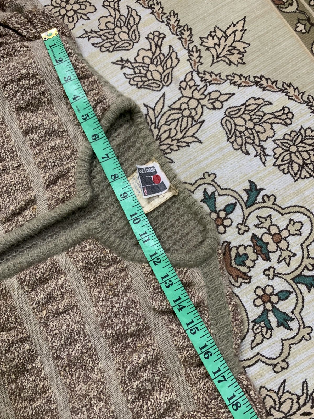 Vintage VINTAGE POUR L’AUTRE PARIS WOOL CARDIGAN Size M / US 6-8 / IT 42-44 - 16 Thumbnail