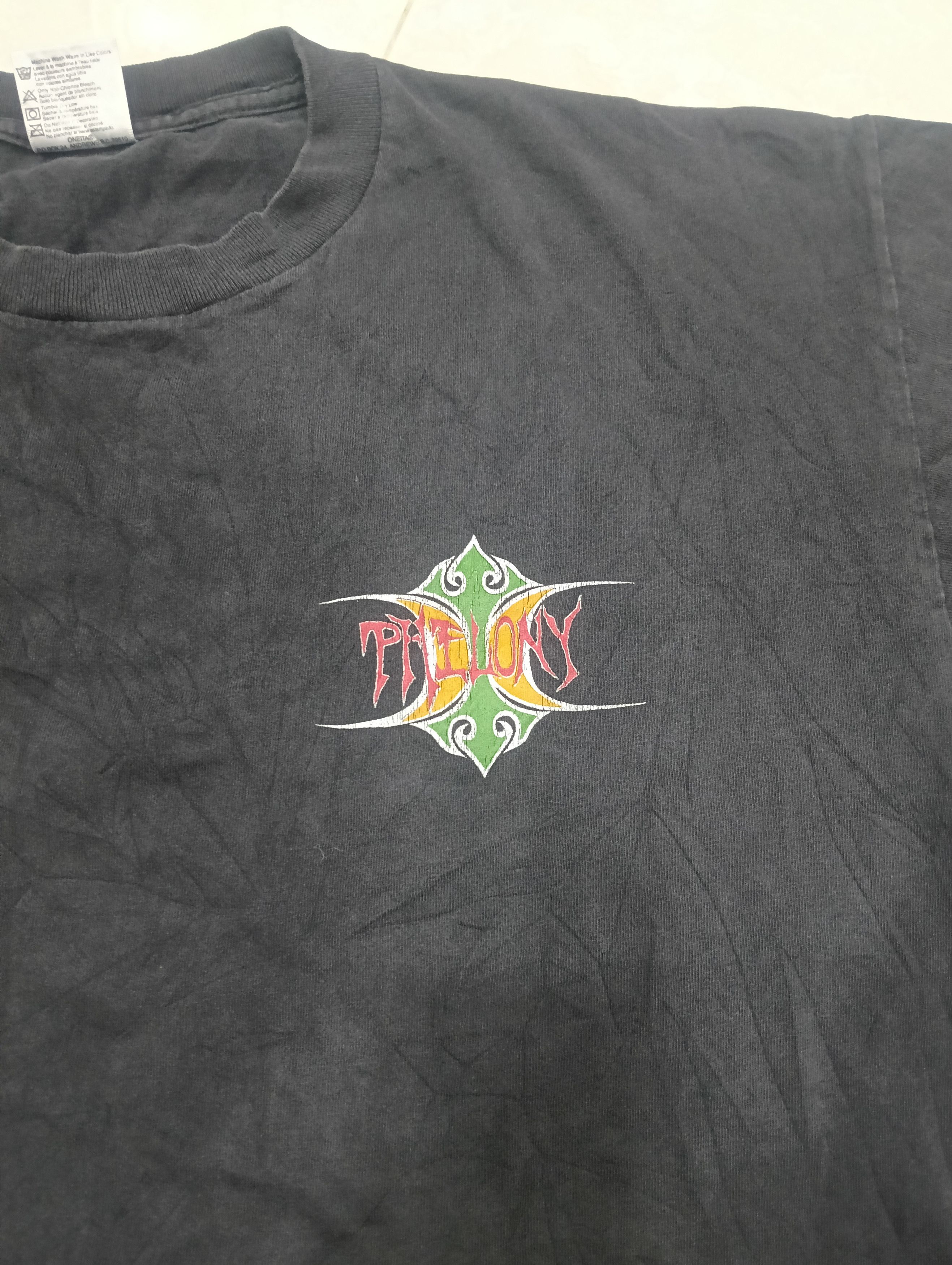 Band Tees Vintage Phelony 1994 Size US XL / EU 56 / 4 - 4 Thumbnail